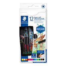 Lade das Bild in den Galerie-Viewer, Design Journey 149C super soft Farbstift Kartonetui mit 12 Farbstiften in sortierten Farben