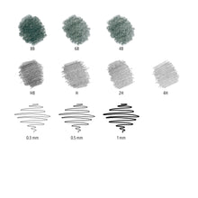 Lade das Bild in den Galerie-Viewer, Mars® Lumograph® 100 Zeichenbleistift Kartonetui Set „Zeichnen“