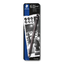 Lade das Bild in den Galerie-Viewer, Mars® Lumograph® 100 Hochwertiger Künstlerbleistift Metalletui black