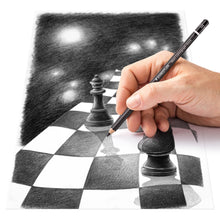 Lade das Bild in den Galerie-Viewer, Mars® Lumograph® 100 Hochwertiger Künstlerbleistift Metalletui black