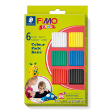 Lade das Bild in den Galerie-Viewer, FIMO® kids 8032 Materialpackungen mit 6 Blöcken á 42g.