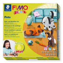 Lade das Bild in den Galerie-Viewer, FIMO® kids 8034 form&play Set mit 4 Blöcken á 42 g