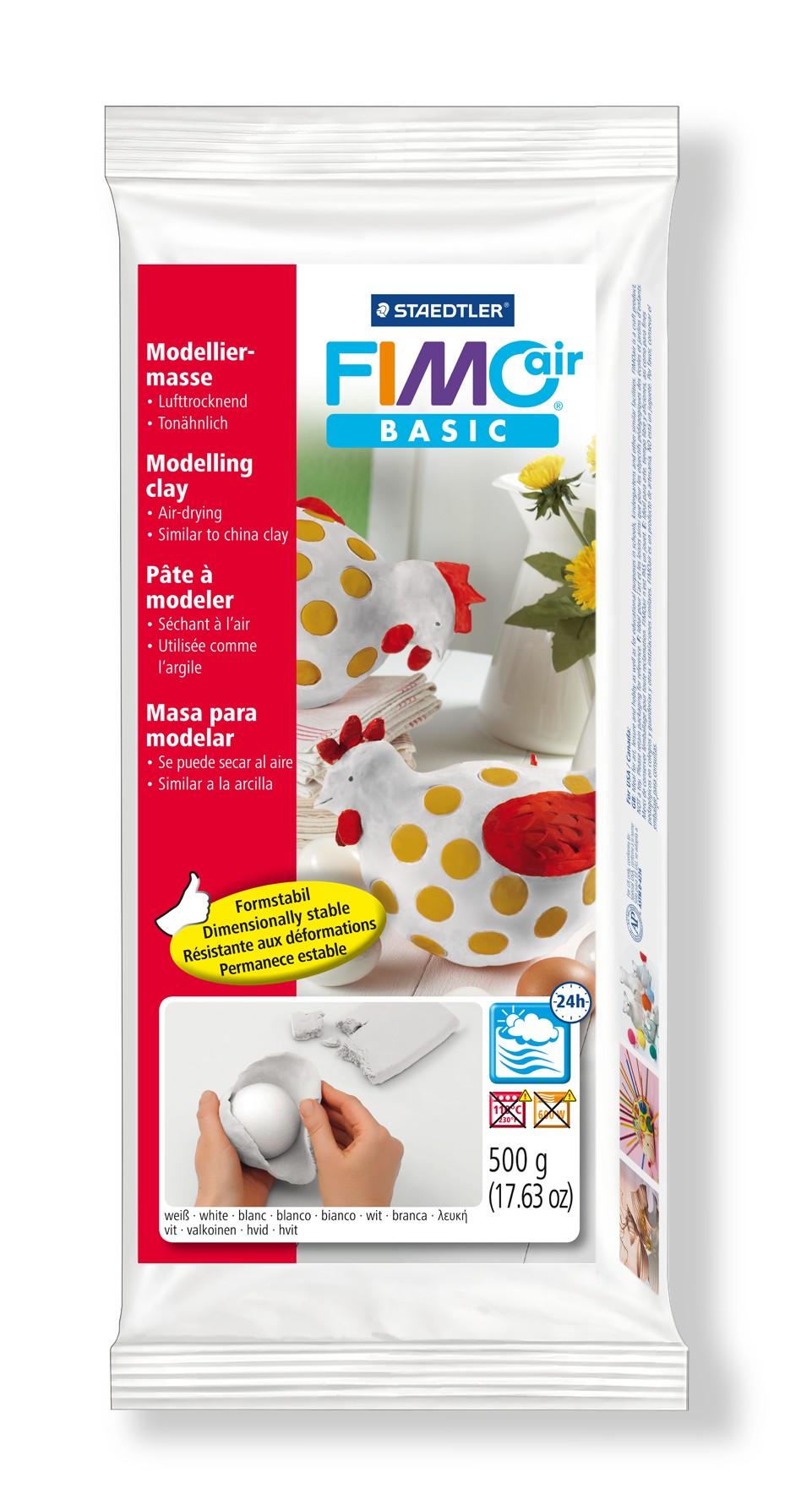 FIMO® air basic 8100 Lufthärtende Modelliermasse weiß