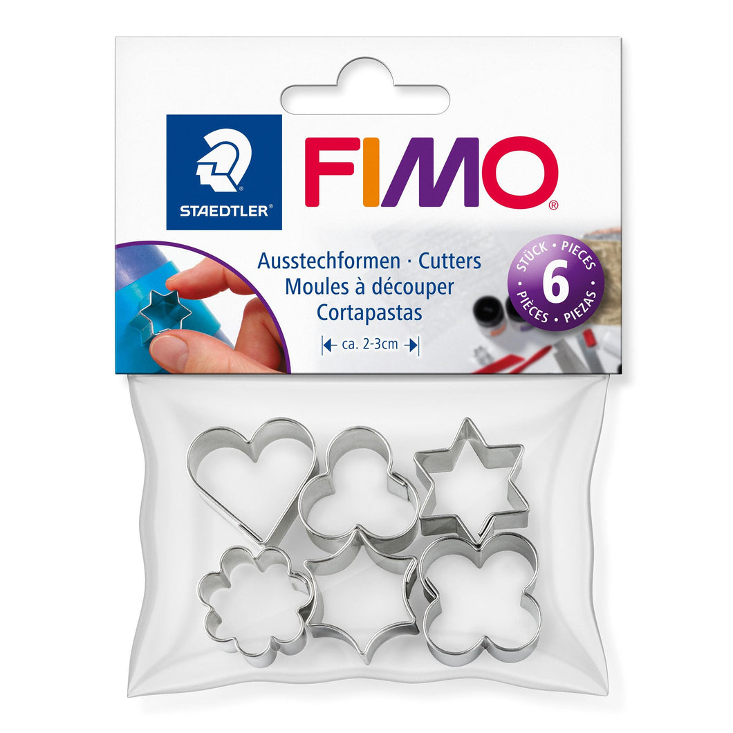 FIMO® 8724 03 Ausstechformen Set mit 6 sortierten Motiven