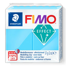 Lade das Bild in den Galerie-Viewer, FIMO® effect 8020 Ofenhärtende Modelliermasse, Normalblock aqua
