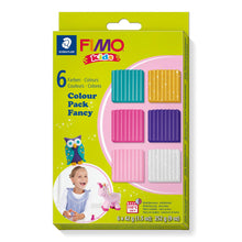 Lade das Bild in den Galerie-Viewer, FIMO® kids 8032 Materialpackungen mit 6 Blöcken á 42g.
