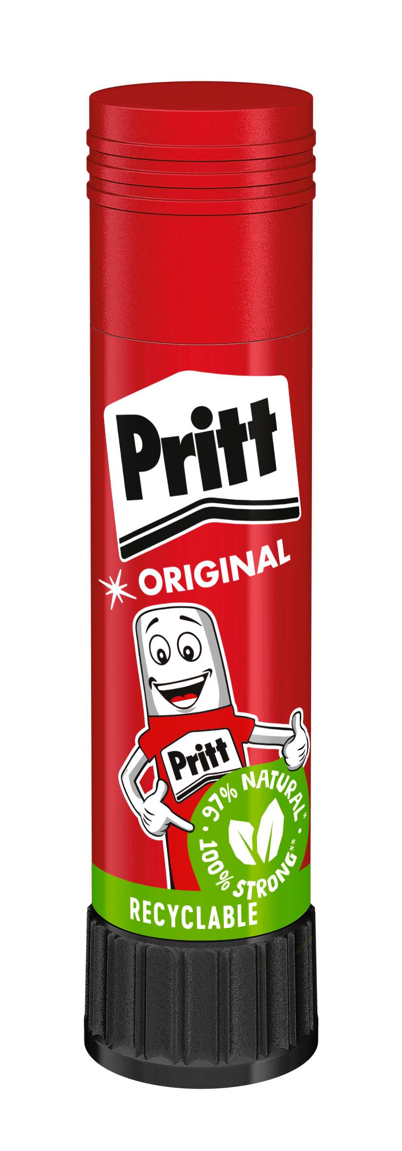 Pritt Klebestift Multipack 2x11g + 1x10g Blau oder Grün, auf Blisterkarte